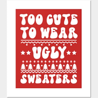 Ugly Sweaters Posters and Art